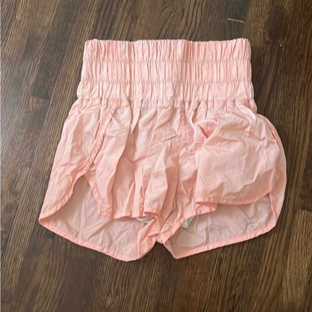 Free people shorts coral